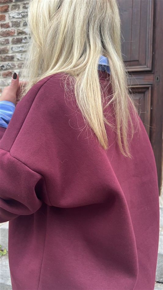 Sweater Malibu Athletics Bordeaux H2519