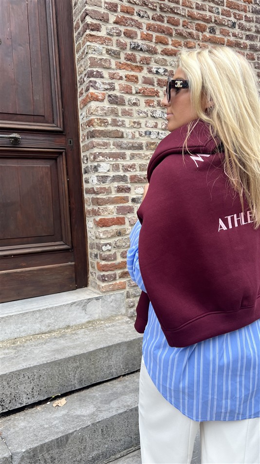 Sweater Malibu Athletics Bordeaux H2519