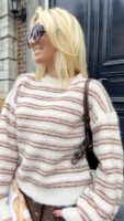 Trui Yp1821 Stripes Beige