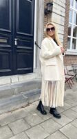 Maxi Mantel Frilles Ecru Ld3552