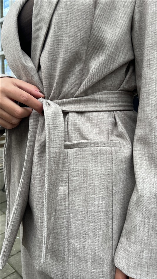 Blazer Belt Side Beige L9379