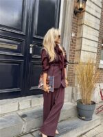 Mouwloze Gilet Bordeaux L9378