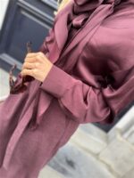 Bow Blouse Ld3497 Bordeaux