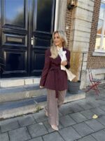 Blazer Belt Side Bordeaux L9379