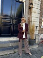 Blazer Belt Side Bordeaux L9379