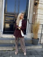 Blazer Belt Side Bordeaux L9379