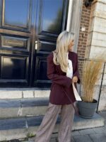 Blazer Belt Side Bordeaux L9379