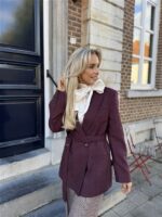 Blazer Belt Side Bordeaux L9379