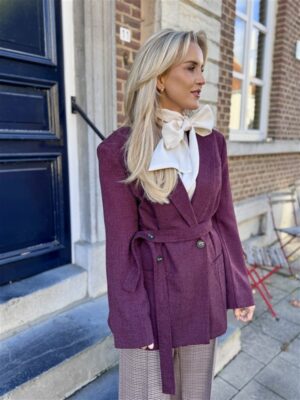 Blazer Belt Side Bordeaux L9379