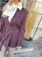 Blazer Belt Side Bordeaux L9379