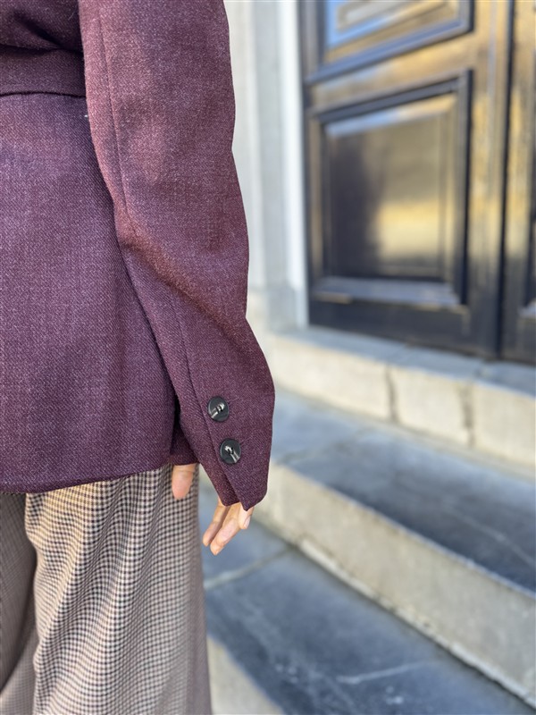 Blazer Belt Side Bordeaux L9379