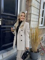 Blazer Pleun Jv-2509-0308 Pinstripe