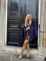 Blazer Collarless Navy 2508420334