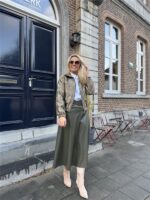 Metallic Vestje Flower Abstract 6986