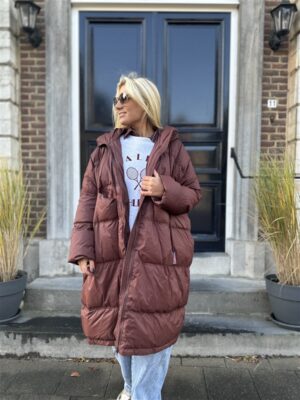 Donsjas Oversized Bordeaux