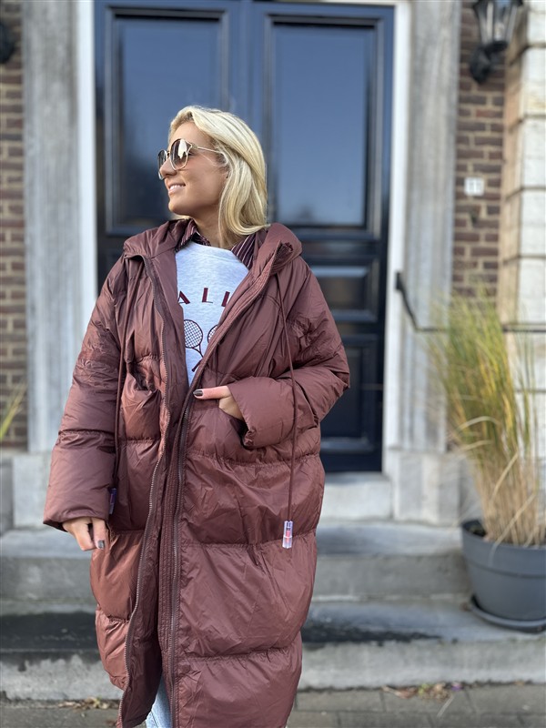 Donsjas Oversized Bordeaux
