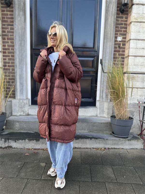 Donsjas Oversized Bordeaux