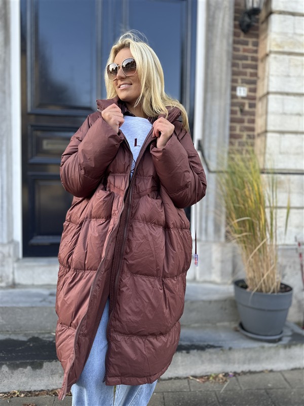 Donsjas Oversized Bordeaux