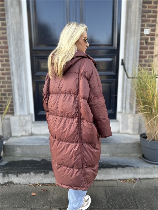 Donsjas Oversized Bordeaux