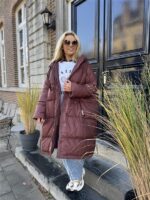 Donsjas Oversized Bordeaux