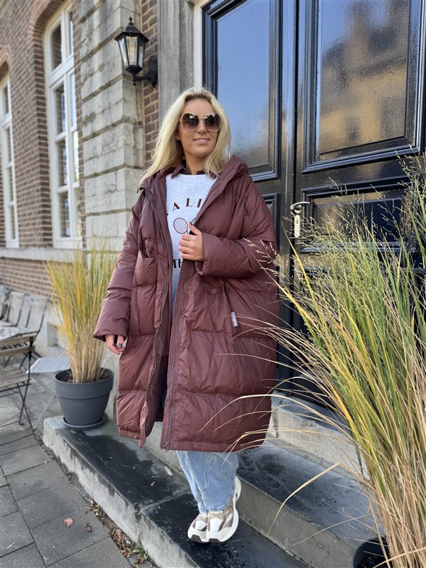 Donsjas Oversized Bordeaux