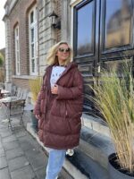 Donsjas Oversized Bordeaux
