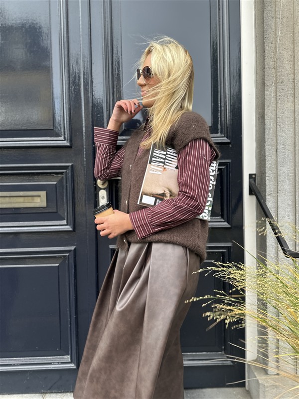 Hemdje Stripes Zp114 Bordeaux