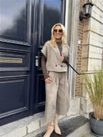 Geruiten Broek Met Riem