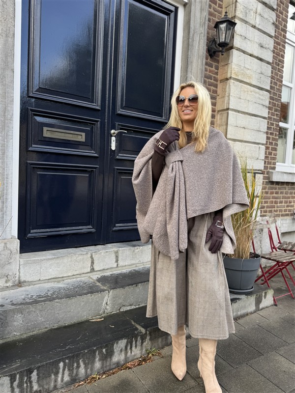 Cape Sjaal Taupe