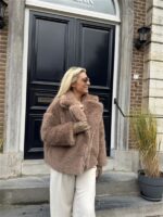 Handschoen St23872 Combi Suede Lederlook