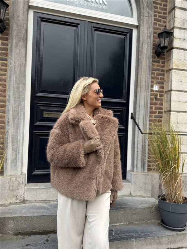 Handschoen St23872 Combi Suede Lederlook