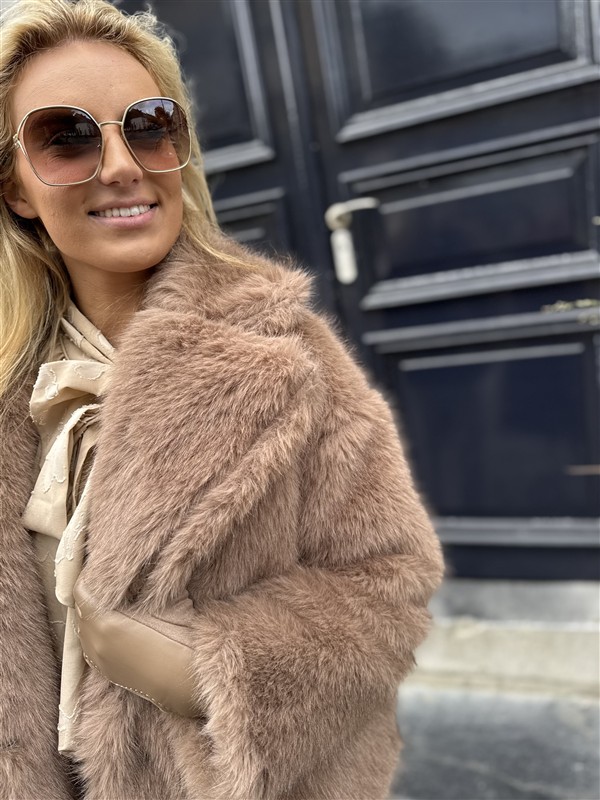 Handschoen St23872 Combi Suede Lederlook