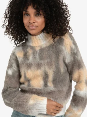 Alpaca Knit 01-000540-510 Melange Print