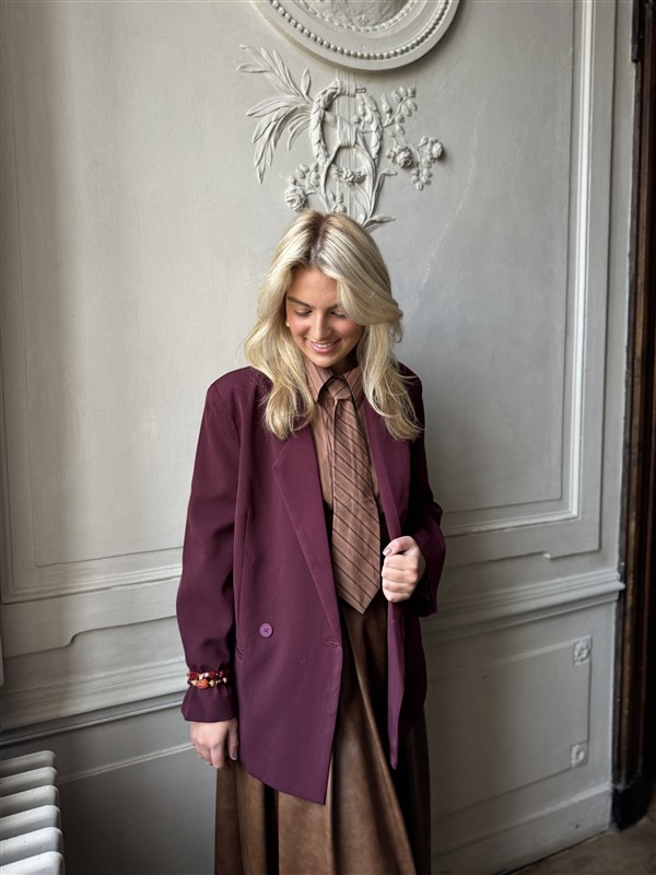 Hemd Ch3561 Cravat Bruin