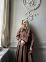 Hemd Ch3561 Cravat Bruin