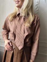 Hemd Ch3561 Cravat Bruin