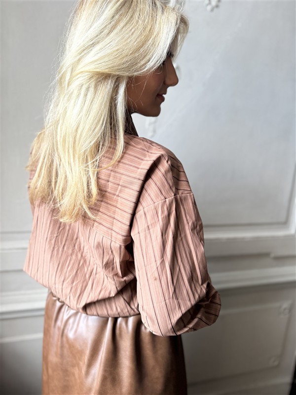 Hemd Ch3561 Cravat Bruin