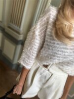 Tweed Short Pc79a Riem Gouddet Ecru