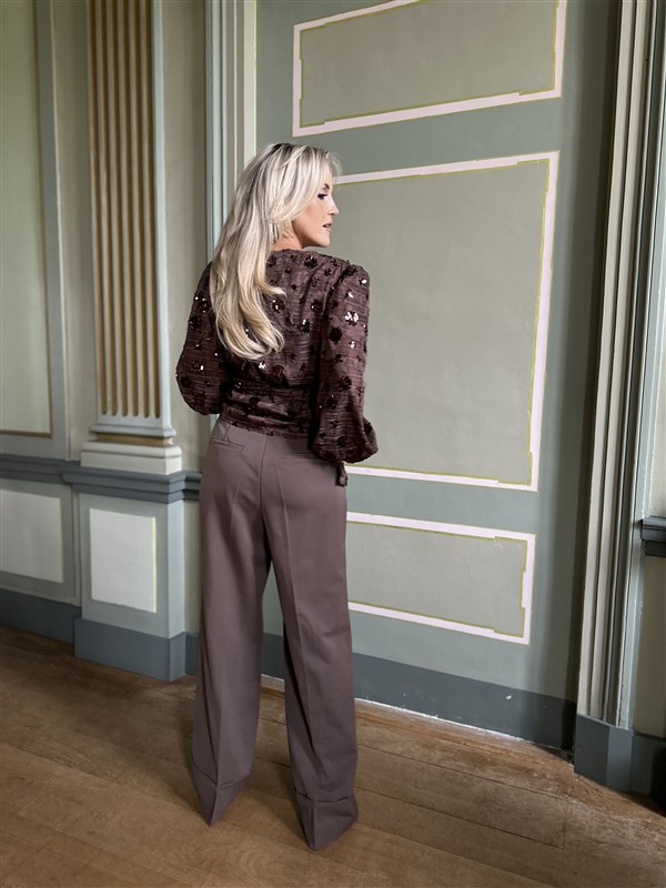 Classic Pants Vs8123 Chocolat