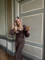 Classic Pants Vs8123 Chocolat