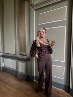 Classic Pants Vs8123 Chocolat