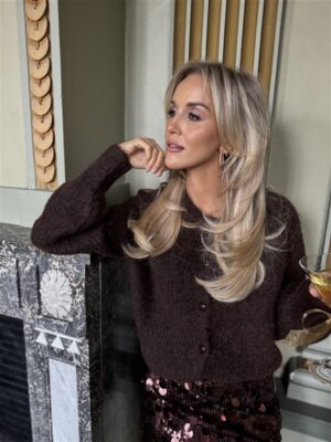 Basic Knitvest Yp1851 Bruin