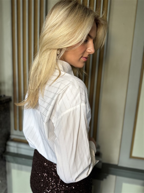 Hemd Ch3561 Cravat Wit