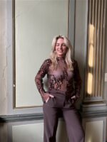 Pantalon P934 Straight Leg Bruin