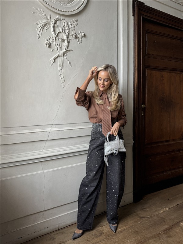 Hemd Ch3561 Cravat Bruin