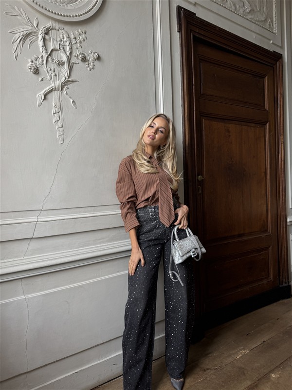 Hemd Ch3561 Cravat Bruin