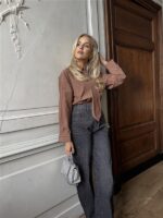 Balloon Jeans A3836 Strass