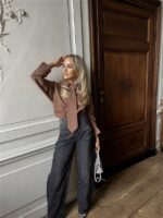 Balloon Jeans A3836 Strass