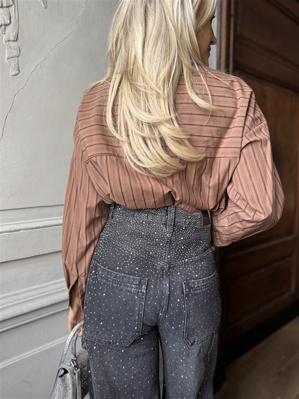 Balloon Jeans A3836 Strass