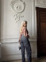 Balloon Jeans A3836 Strass